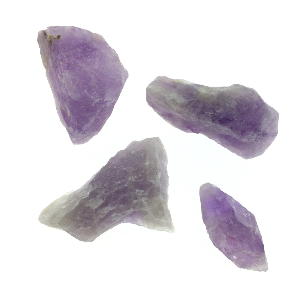 Amethyst (1) Purple Quartz Unpolished Mineral Specimen Stone Raw Chunk