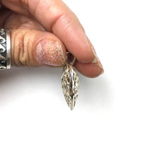 Heart Shaped Filigree Open Design Sterling Silver Pendant