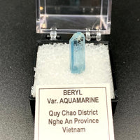 Aquamarine #9 Blue Beryl Thumbnail Specimen (Quy Chao District, Vietnam)