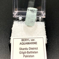 Aquamarine #10 Blue Beryl Thumbnail Specimen (Skardu, Pakistan)