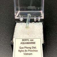 Aquamarine #15 Blue Beryl Thumbnail Specimen (Que Phong District, Vietnam)