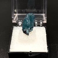 Indicolite #1 Blue Tourmaline Thumbnail Specimen (Minas Gerais, Brazil)
