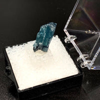 Indicolite #1 Blue Tourmaline Thumbnail Specimen (Minas Gerais, Brazil)