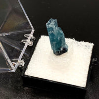 Indicolite #1 Blue Tourmaline Thumbnail Specimen (Minas Gerais, Brazil)