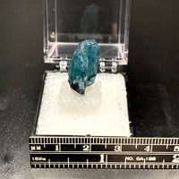 Indicolite #1 Blue Tourmaline Thumbnail Specimen (Minas Gerais, Brazil)