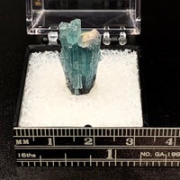 Indicolite #2 Blue Tourmaline Thumbnail Specimen (Minas Gerais, Brazil)