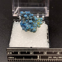 Shattuckite #1 Thumbnail Specimen (Kaokoveld Plateau, Namibia)