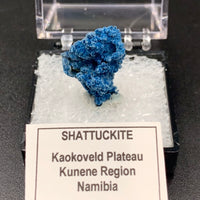 Shattuckite #2 Thumbnail Specimen (Kaokoveld Plateau, Namibia)