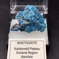 Shattuckite #7 Thumbnail Specimen (Kaokoveld Plateau, Namibia)