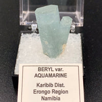 Aquamarine #16 Blue Beryl Thumbnail Specimen (Karibib, Erongo, Namibia)