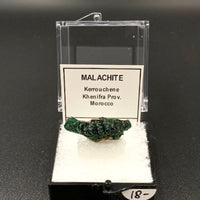 Malachite #6 Thumbnail Specimen (Kerrouchene, Morocco)