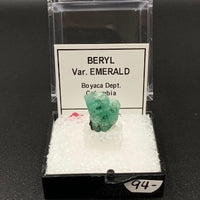Emerald #1 Green Beryl Thumbnail Specimen (Boyaca Dept., Colombia)
