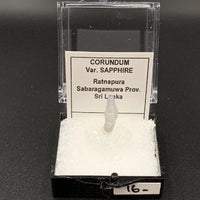 Sapphire #3 Corundum Thumbnail Specimen (Ratnapura, Sri Lanka)