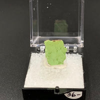 Gaspeite #2 Rare Thumbnail Specimen (Mt. Edwards Mine, Western Australia)