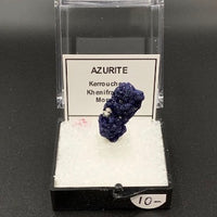 Azurite #15 Thumbnail Specimen (Kerrouchene, Morocco)