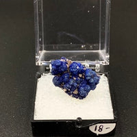 Azurite #12 Thumbnail Specimen (Kerrouchene, Morocco)