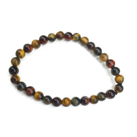 Tiger Eye Mixed Gemstone Bead Stretch Elastic Stone Bracelet