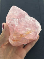 Rose Quartz Crystal Skull Handcarved Raw Crystals Polished Matrix Rock Skull Carving Stone Art