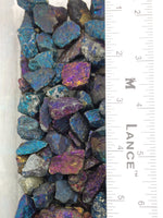 Peacock Rock (1) Ore Chalcopyrite Bornite Iridescent Unpolished Raw Chunk