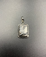 White Buffalo #2 Sterling Silver Pendant