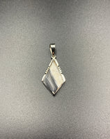 White Buffalo #3 Sterling Silver Pendant