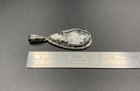 White Buffalo #5 Sterling Silver Pendant