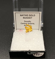 Gold #3 Thumbnail Specimen (Dunolly, Australia)