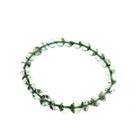 Phantom Quartz Gemstone Bead Stretch Elastic Stone Bracelet