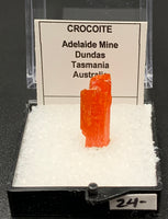 Crocoite #6 (Adelaide Mine, Tasmania)