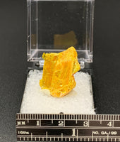 Orpiment #2 Special Care Thumbnail Specimen (Senduchen, Russia)
