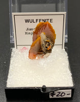 Wulfenite #3 (Jianshan, China)