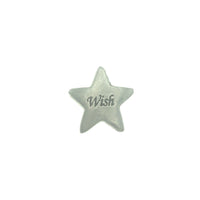 Star Pocket Charm Lead-free Pewter Stone