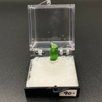 Tourmaline #5 Dravite Bicolored Thumbnail Specimen (Commander Mine, Tanzania)