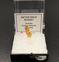 Gold #1 Thumbnail Specimen (Dunolly, Australia)