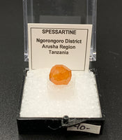 Garnet Spessartine #13 Thumbnail Specimen (Tanzania)