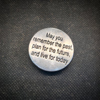Tree of Life Blessings Pocket Charm Lead-free Pewter Stone