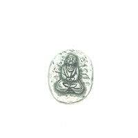 Buddha Pocket Charm Lead-free Pewter Stone