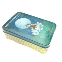 Sun and Moon Tarot Cards Small Deck in a Tin (Pocket Sized Travel Tarot Deck)