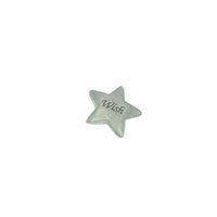 Star Pocket Charm Lead-free Pewter Stone