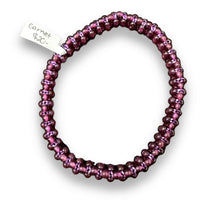 Garnet Gemstone Bead Stretch Elastic Stone Bracelet
