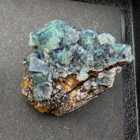 Hidden Forest Green Daylight UV Fluorite “A” Mineral Specimen (Diana Maria Mine, Weardale, England)