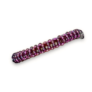 Garnet Gemstone Bead Stretch Elastic Stone Bracelet