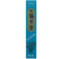 Jasmine Bright Blue Morningstar Japanese Style Wood Free Incense Sticks-50 sticks
