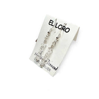 Herkimer Diamond Quartz Raw Crystal Sterling Silver Stud Earrings