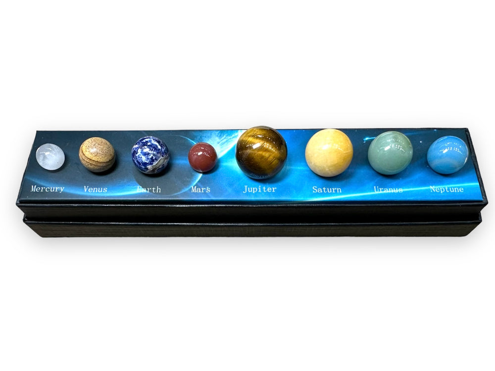 Solar System Mini Gemstone Set Multistone 8 Planets