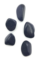 Blue Goldstone (1) Tumbled Stone
