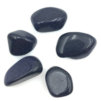 Blue Goldstone (1) Tumbled Stone
