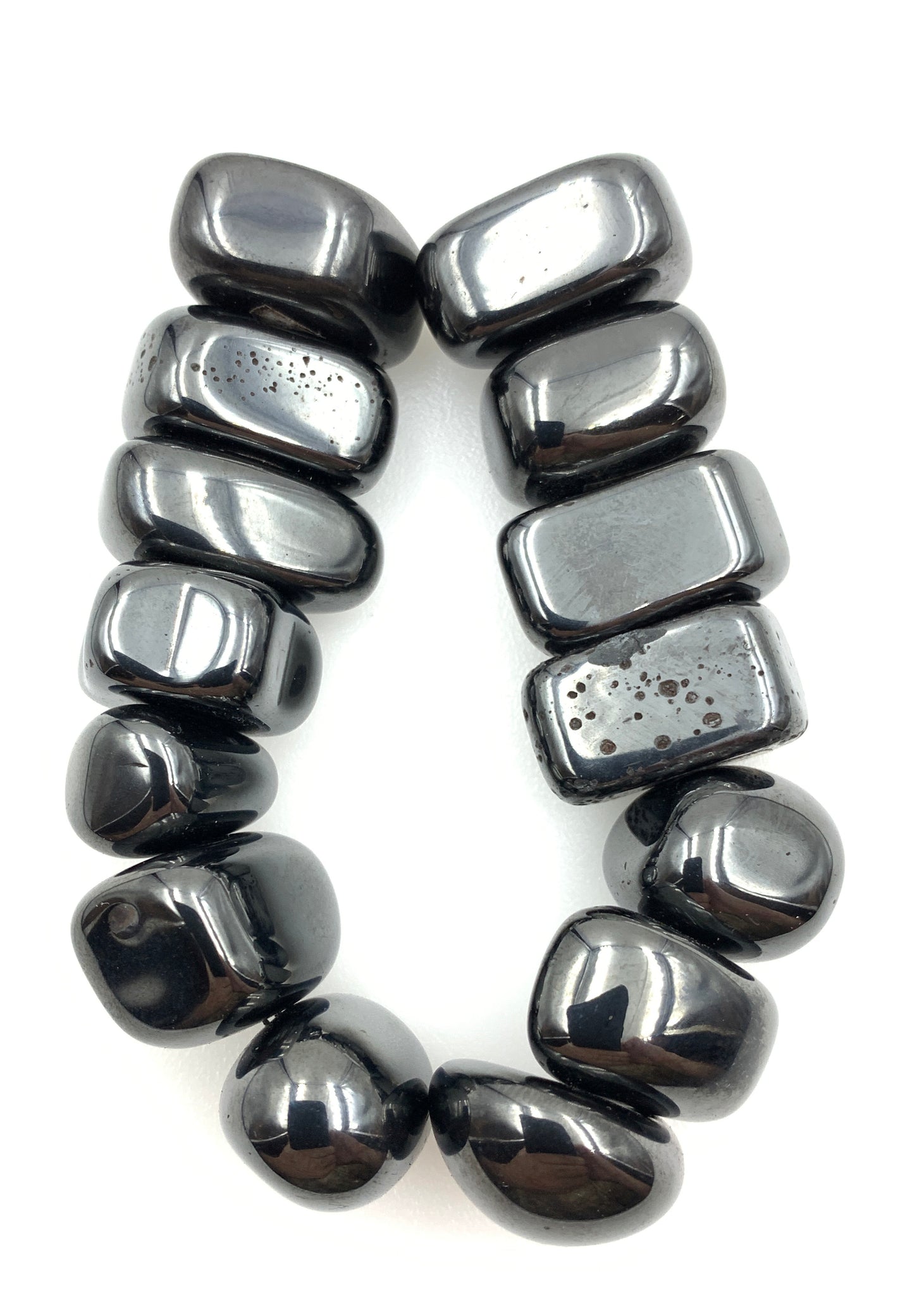Hematite Beads Pack of 45 - Onyx - Trims By The Yard