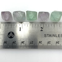 Fluorite Octahedron (1) Raw Stone