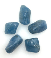 Blue Aquamarine (1) Tumbled Stone
